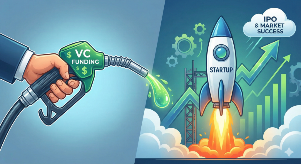 How venture capital helps startups