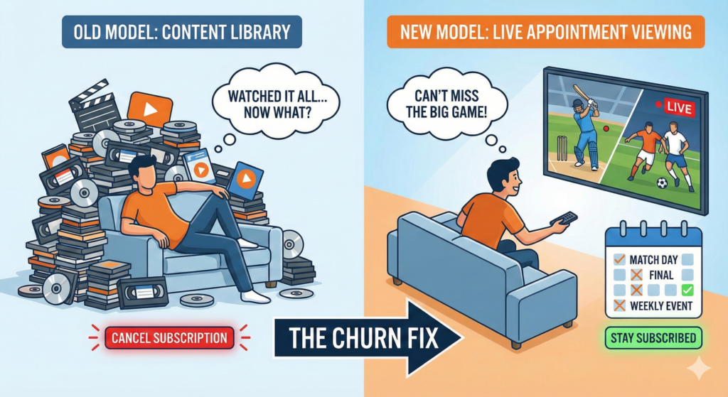 Why Netflix Needs Live Sports